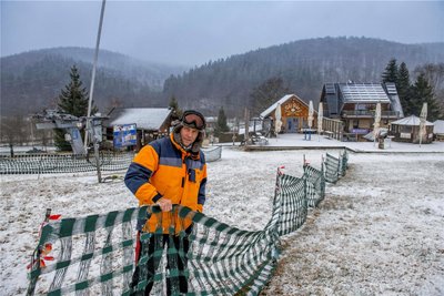 Alexander Richter, das Foto stammt aus einem zurückliegenden Winter, steht in den Startlöchern für die neue Skisaison. Die Vorbereitungen darauf sind nach seinen Worten abgeschlossen.