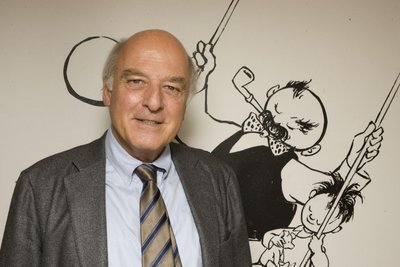 Der frühere Bankier und Kunstförderer Karl Gerhard Schmidt stand der e.o.plauen-Gesellschaft vor.