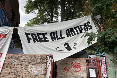 Der Verfassungsschutz beobachtet auch Linksextreme unter den Teilnehmern beim Juko.