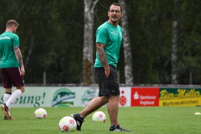 Der neue Irfersgrüner Coach Denny Bleich.