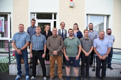 Der im Jahr 2024 gewählte Gemeinderat von Triebel.