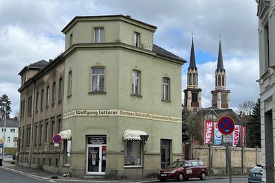 Seit 33 Jahren war der Raumausstatter Letterer mit einem Geschäft an der Schillerstraße in Oelsnitz vertreten.