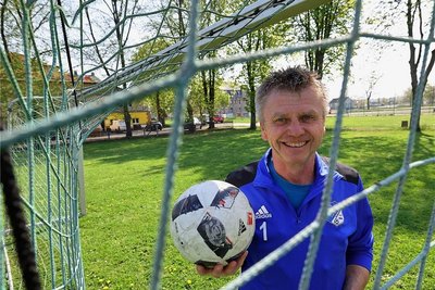 Ralph Bochmann wirbt für mehr Bolzplatz-Angebote. 