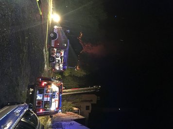 Feuer in der ehemaligen Kammgarnspinnerei in Meerane