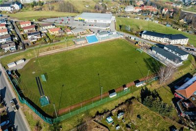 Im Lunzenauer Stadion sollen verschiedene Teile erneuert werden, unter anderem die Rundlaufbahn. 