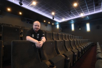 Im Inneren des Apollo Filmtheater.
