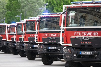 In Sachsen sollen Feuerwehren in diesem und dem kommenden Jahr rund 41 Millionen Euro erhalten. (Archivbild)