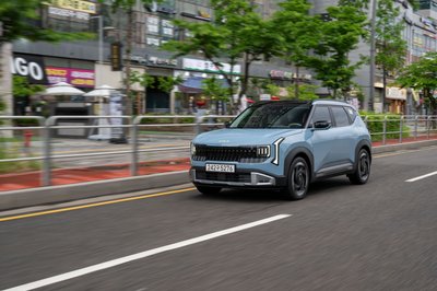 Aufsehen erregen im Verkehr? Wie einem der Seltos gefällt, bleibt am Ende Geschmacksache - doch als stylish kann man ihn schon bezeichnen.