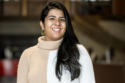 Srishti Ray aus Indien.
