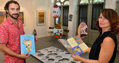 2018 hatten sich Frances und Everett Duarte mit einer Sonderausstellung im Gellert-Museum in Hainichen vorgestellt. 