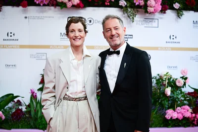 Das Präsidenten-Duo der Deutschen Filmakademie, Vicky Krieps und Florian Gallenberger. (Archivbild)