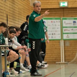 Die  Bilanz  des  Kroaten, hier im  Spiel gegen  den  Zwickauer  HC, konnte sich   durchaus sehen lassen.