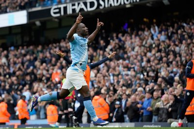 Jeremy Doku sorgte mit seinem Führungstreffer für Erleichterung bei Manchester City.