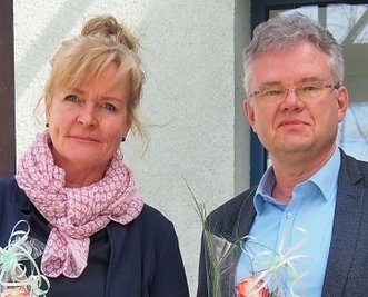 Kathrin Fuchs und Steffen Kindt sind die alte und neue Spitze. 