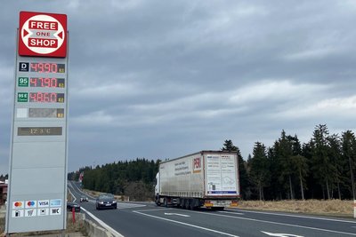 Zum Tanken nach Tschechien fahren ist wieder in.