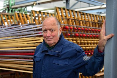 114 Jahre bestand die Sächsische Teppichmanufaktur in Frankenberg. Zum Jahresende stellt Eberhard Witzschel ihren Betrieb ein.