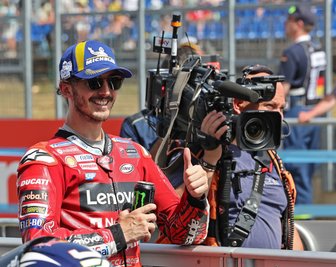 Daumen hoch: Francesco Bagnaia.