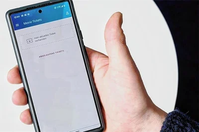 "Kein aktuelles Ticket vorhanden" - diese Nachricht erschien bei vielen Nutzern der Moovme-App, mit der unter anderem der Verkehrsverbund Mittelsachsen beim D-Ticket arbeitet.