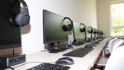 Der Computerraum ist nur einer von vielen neuen Fachräumen an der Anne-Frank-Schule.