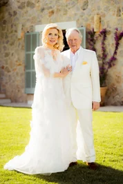 Gabriela und Wolfgang Porsche feiern ihre Hochzeit auf Mallorca. 