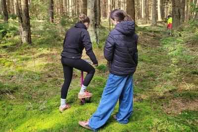 Das Pflanzen von Weißtannen gehörte zum Aktionstag in Schöneck.