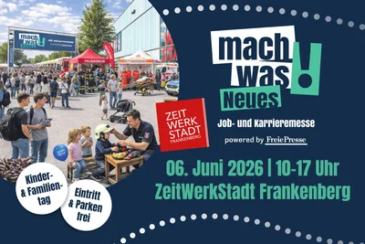 „Mach was! Neues.“ heißt es am 6. Juni in der Zeitwerkstadt Frankenberg.