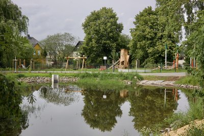 Das Gelände am Viehwegerteich wurde umgestaltet.