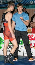 Trainer Björn Lehnert wird alles versuchen, um Niklas Nimtz bestens auf das zu erwartende Duell gegen Daniel Franke einzustellen. 