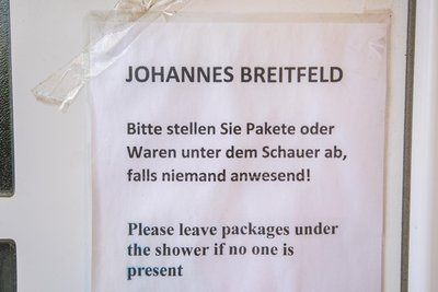 Noch ist vieles provisorisch im neuen Betrieb von Johannes Breitfeld.