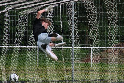 Tanne-Keeper Marek Winnerl musste in Syrau nur einmal hinter sich greifen.