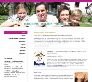Die Familie Kämpfe informiert auf ihrer Internetseite über ihr Projekt - unter www.wirkaempfes.de.