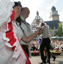 Zehntausende feierten am Wochenende in Plauen den Tag der Vogtländer.