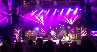 Den musikalischen Schlusspunkt unter "Waldbühne anders erleben" setzte die Münchner Freiheit. 