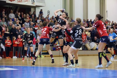 Die Zwickauerinnen setzten sich mit 39:29