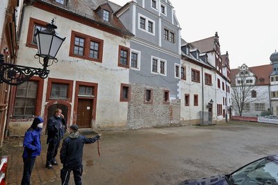 Der ehemalige Pferdestall im Südflügel von Schloss Forderglauchau solleigentlich saniert werden.