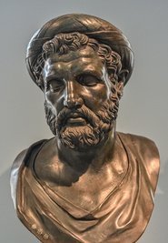 Der Mathematiker und Philosoph Pythagoras.