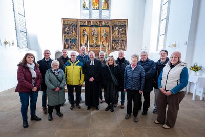 Andreastag am 1. Advent in der Johanniskirche:14 Menschen feierten ihren Namenstag.