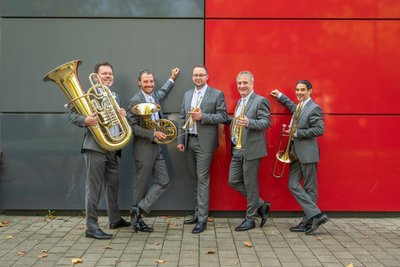 Das Ensemble Classic Brass gastiert in der Gornsdorfer Kirche.