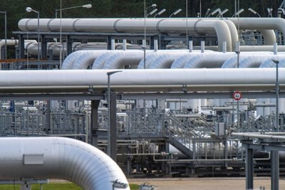 Ging nie in Betrieb: die Gasempfangsstation von Nord Stream 2 in Lubmin.