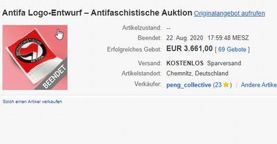 Allein ein Logo-Entwurf brachte über 3600 Euro ein.