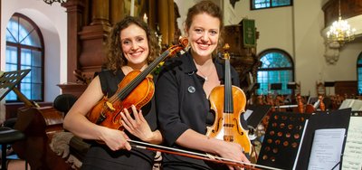 Maria (links) und Sarah Graefe
