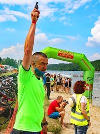 Organisationsleiter Ronny Enke konnte mehr als 400 Starter auf die Strecken schicken. 