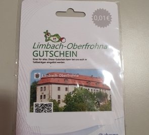 Der Gutschein kann mit einem beliebigen Betrag aufgeladen werden.
