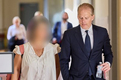 Die unter dem fiktiven Namen bekannte Zeugin "Olga" erschien vor Gericht.