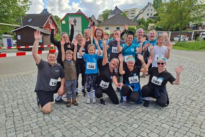 Und auch Sport wurde beim Thalheimer Stadtfest großgeschrieben.