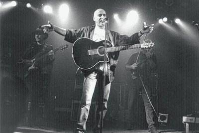 Die Band City bei einem Auftritt Mitte der 1990er-Jahre im Tivoli Freiberg.