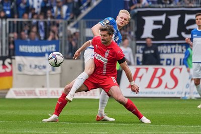 Für die Zwickauer um Ronny König (vorn) gab es gegen Julian Rieckmann und die Magdeburger nichts zu holen.