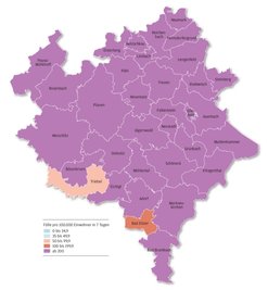 Die Daten für diesen Zwischenstand beziehen sich auf den 20. bis 26. März 2021. 
