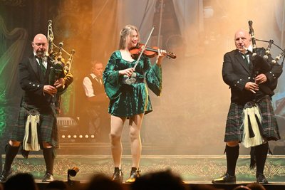 Dudelsackklänge aus Thüringen - die Perfektion stimmte auch fernab der Highlands.