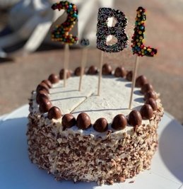 Sah gut aus und schmeckte auch gut: Der Aufstiegs-Kuchen des SV Motor Meerane. 